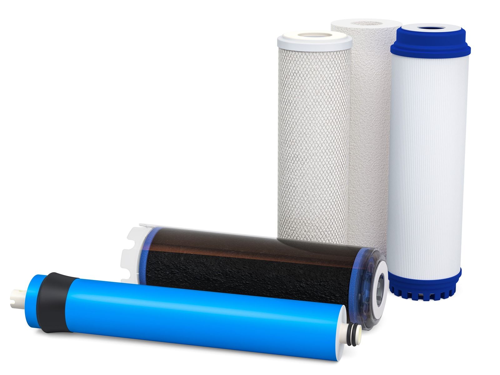 Cartuchos y membranas filtrantes para equipos de filtración de agua
